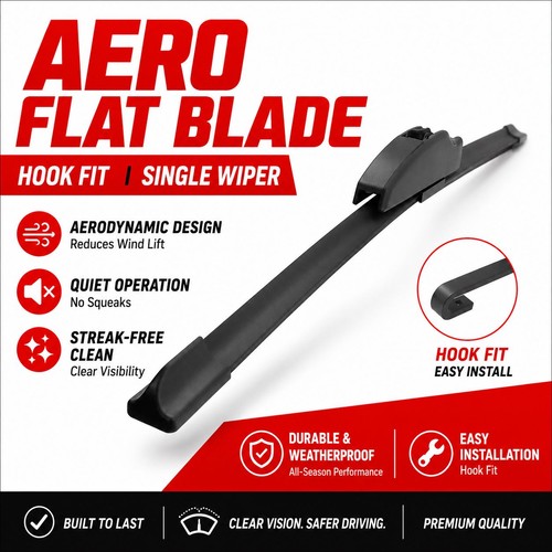 Inch aero flat - 18, rear