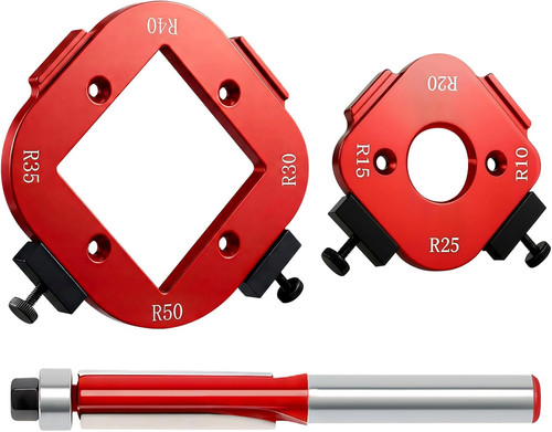 Round corner radius templates - round,
