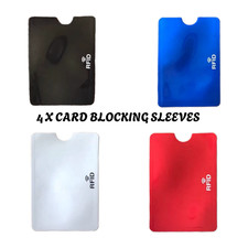 4 x RFID Blocking