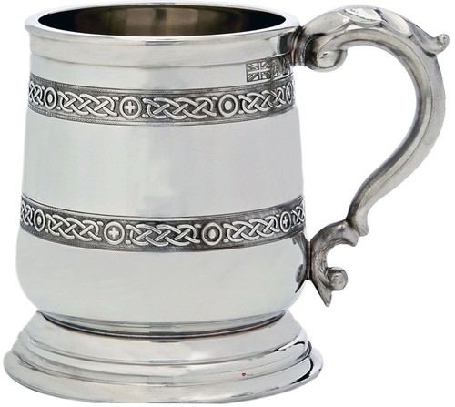 Pewter tankard george - pewter,