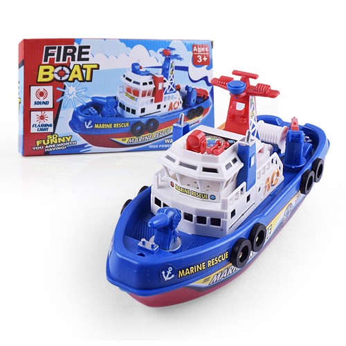 Kids toy electric fire boat - electric,