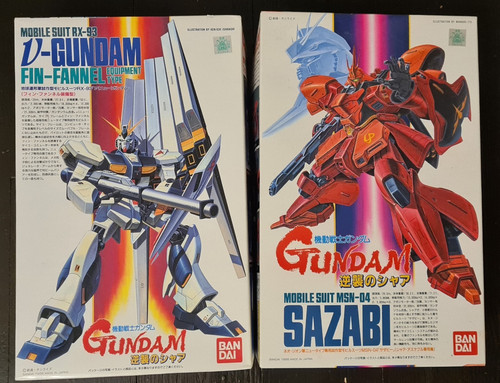 Bandai gundam 144 93 nu - bandai,