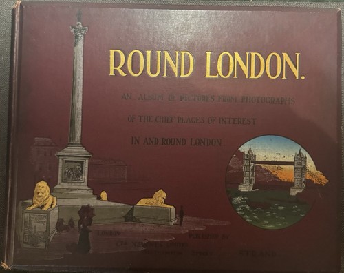 Round london 1896 antique - round,