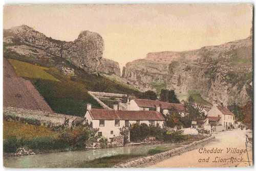 Cheddar village lion rock - cheddar,