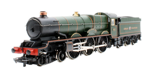Hornby r349 gwr green king - oo,