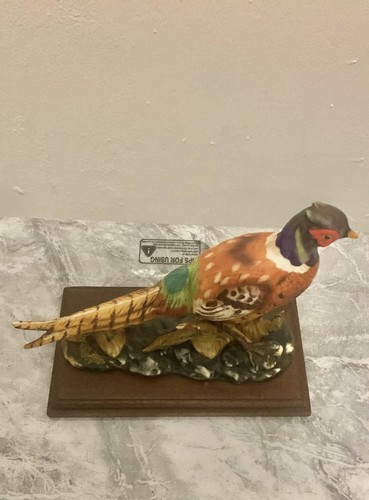 Vintage pheasant figurine - vintage,