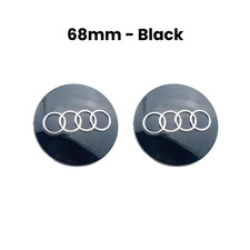 Audi Wheel Centre Caps 60mm 61mm 68mm 69mm 4pcs for A1 A2 A3 A4 A5 A6 A7
