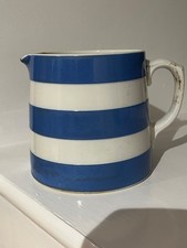Rare Cornishware blue and white jug