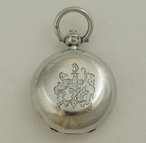 Silver sovereign case - sovereign,