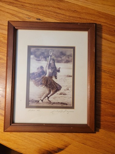 Signed kim taylor - kim, sepia