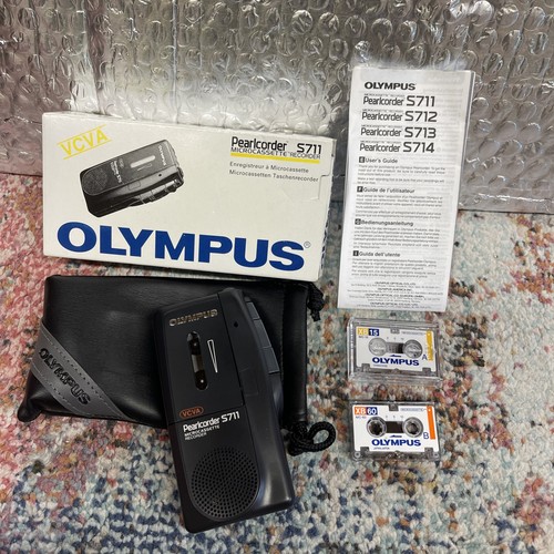 New olympus pearlcorder s711 - olympus,
