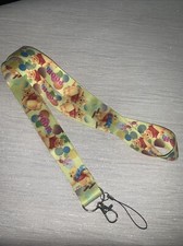 Disney Themed Winnie The Pooh Inspired Lanyard Neck Strap ID holder Keycard chai