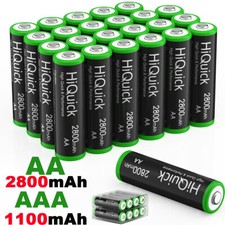 HiQuick AA AAA 2800mAh 1100mAh