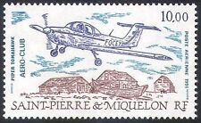 St Pierre & Miquelon 1991 Planes/Piper/Aircraft/Aviation/Transport 1v (n30577)