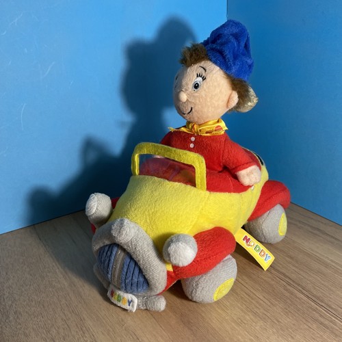 Noddy his red and yellow - red,