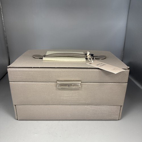 Nwt grey genuine - genuine, leather