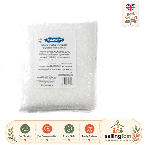 Translucent paraffin wax - translucent, 1kg