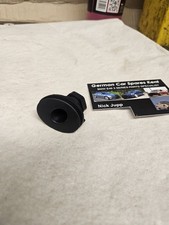 BMW E46 CONVERTIBLE GENUINE WIND DEFLECTOR MOUNT LEFT N/S  BLACK