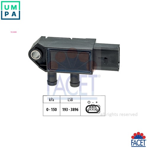 Sensor exhaust pressure - exhaust,
