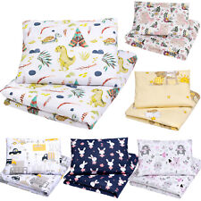 2 PIECE BEDDING SET COT BED BABY TODDLER JUNIOR BED DUVET COVER PILLOWCASE