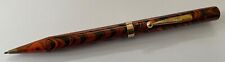 WATERMAN RED RIPPLE 1920s VINTAGE PENCIL