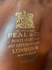 VERY RARE PEAL & CO WW1 MILITARY HOBNAILED BOOTS