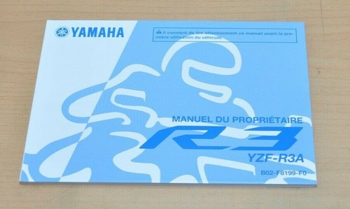 Yamaha yzf r3a - yzf-r3a, manual