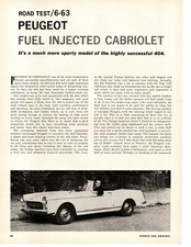 1963 FIAT 404 FUEL INJECTED