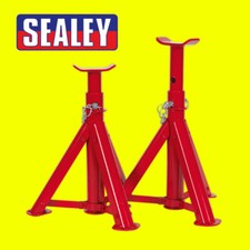 Sealey Folding Axle Stands 2tonne Capacity per Stand - 4tonne per Pair - AS2000F