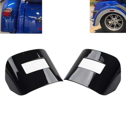 Black tail light visor covers - tail,