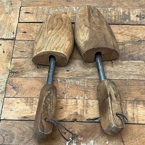 Vintage shoe trees - shoe,
