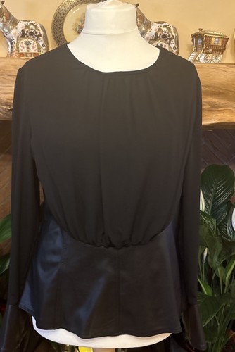Frank lyman black faux leather - frank,