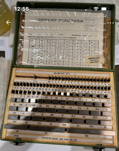 Matrix gauge block set - matrix,