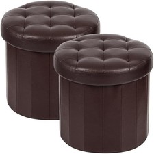 Multi-functional Round Ottoman
