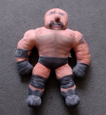 WCW Talking Goldberg 21" Bashin Brawler Wrestling Buddy Plush 1998 Toy Biz