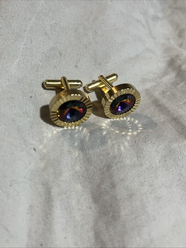 Vintage rainbow rivoli - rainbow, crystal
