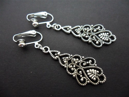Pair tibetan silver - pair, of