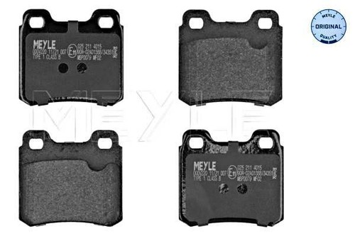 Rear disc brake pad - pad, set
