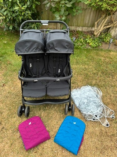 Double twin buggy - buggy, pushchair