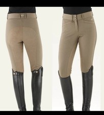 Ovation Celebrity Slim Secret Full Seat Riding Breeches, Taupe, 42NWOT