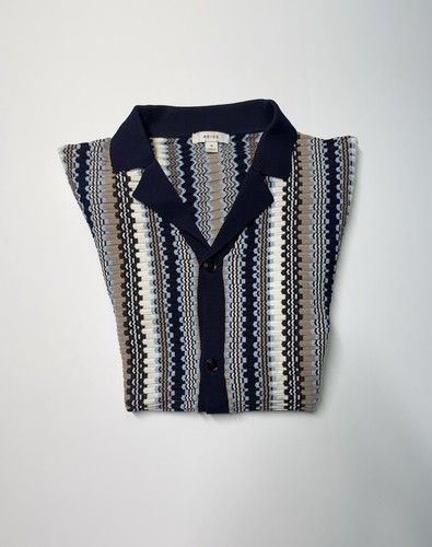 Reiss knitted shirt short - reiss,