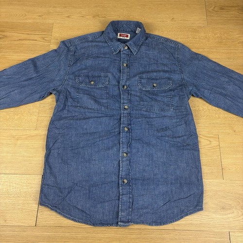 Wrangler denim shirt blue - denim,
