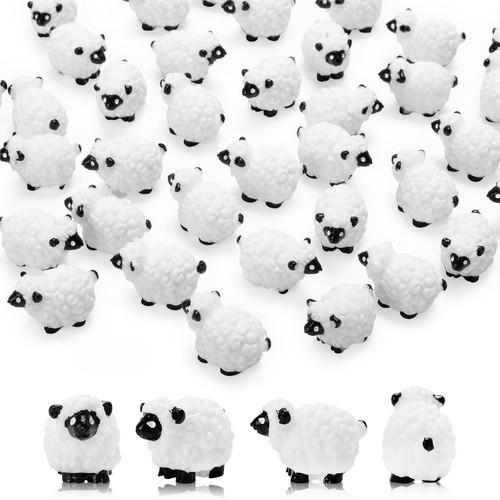 Pcs mini sheep figurines - 20,
