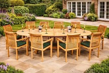 Giant 10 Seat Teak Garden