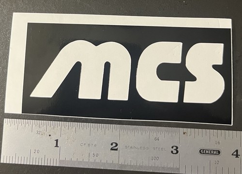 Bmx sticker decal mcs - decal, old