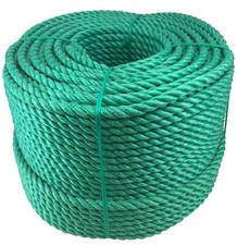 Green Polypropylene Rope, Poly