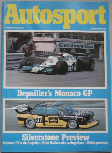 Autosport magazine may 1978 - autosport,