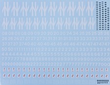 NMS-6 'O' gauge, 7mm decals BR