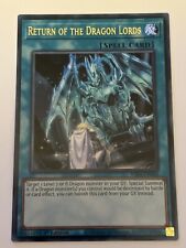 Return of the Dragon Lords Ultra Rare 1st Edition RA03-EN060 YuGiOh Card