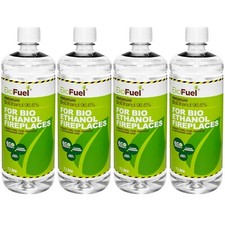 EKOFUEL Bio Ethanol Fuel – Premium Bioethanol for Liquid Fireplaces (4 Litres)